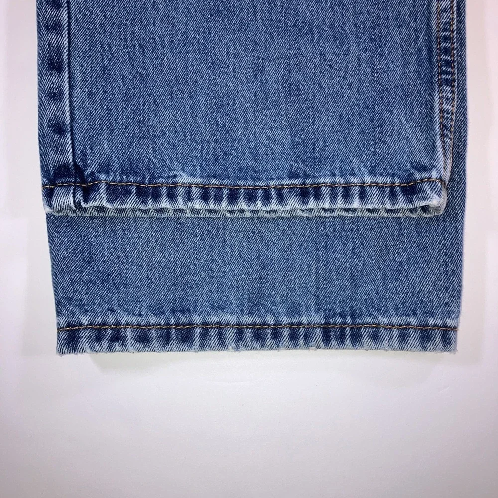 Levi's 550 Relaxed‎ Fit Jeans Mens 40x30 Medium Wash Tapered Blue Denim Pants